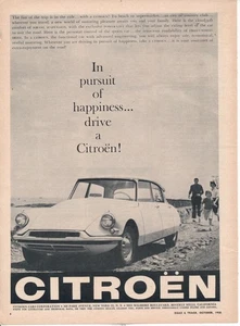 Magazine Ad - 1958 - Citroen - white - Picture 1 of 1