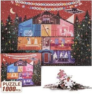 Lover Romantic House 1000 Teile Taylor-inspiriertes Puzzle neu - Bild 1 von 5