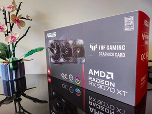 ASUS TUF Gaming Radeon RX 9070 XT OC Edition 16GB - NEW - Picture 1 of 13