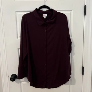 Lularoe Valentina button up top -XL- Item825 - Picture 1 of 5