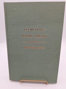 ELEMENTARY MATRIX THEORY ~ Howard Eves ~ 1966 HC - Imagen 1 de 20
