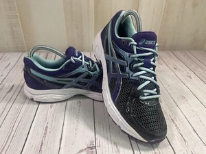 Asics Gel-Contend 2 grau/lila/türkis Sportschuhe T474N Damengröße 9 - Bild 1 von 8