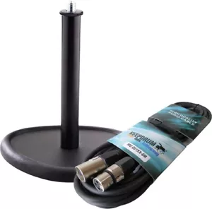 K&M Trípode de Mesa para Micrófono con Cable de Micrófono - Imagen 1 de 3