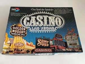 Casino LAS VEGAS Brett Spiel PARTY GAME Noris Karten Würfel Poker Vintage - Bild 1 von 6