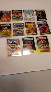 2014 Garbage Pail Kids CHROME Refractor Lot 11 Cards Pencil Art GPK NM/MT LOT A - Picture 1 of 9