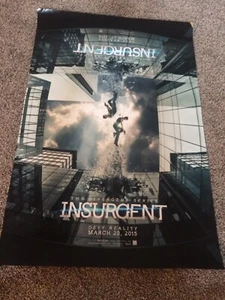 POSTER FILM INSORTI 2 LATI ORIGINALE Advance TRIS 27x40 SHAILENE WOODLEY TWO - Foto 1 di 2