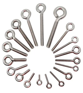 Edelstahl Ringschraube Augbolzen Öse Ösenschraube Gewinde metrisch M4,M5,M6,8,10 - Bild 1 von 22