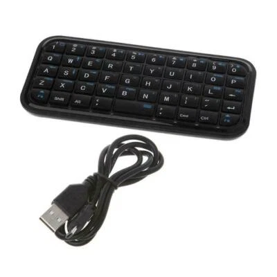 Mini Teclado Inalámbrico Bluetooth 3'0 Para PC Android MEJOR TV Teléfono B0M2`,. - Imagen 1 de 4