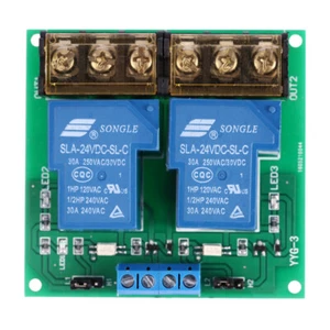 2Channel 12V Board Relay Module Optocoupler Isolation Supports High &Low Trigger - Bild 1 von 14
