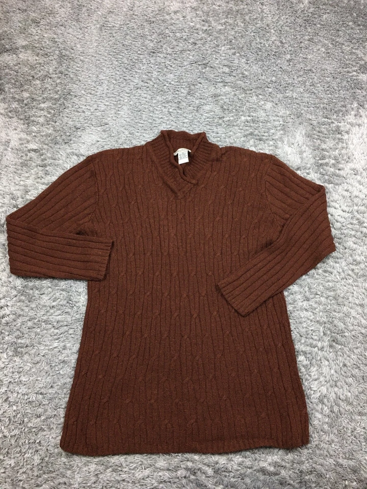 Suéter Melrose Mujer Talla Mediana Marrón Seda Acrílico Nylon Foto 1 de 4