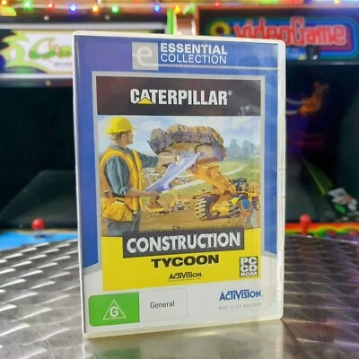 Caterpillar Construction Tycoon - Retro PC Game - Free AUS Post - Image 1 of 4