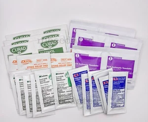 27 STÜCK ANTISEPTISCHE PRODUKTE ERSTE HILFE SURVIVAL KIT IFAK OSHA ANSI NACHFÜLLER - Bild 1 von 2