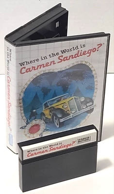 Where in the World is Carmen Sandiego? Sega Master System Game & Case No Manual - Image 1 of 4