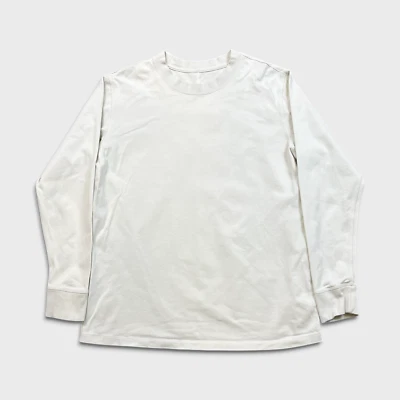 Lululemon All Yours Shirt Womens Small White Casual Pullover Long Sleeve - Image 1 of 4