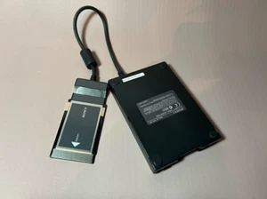 Sony FA-P1 external floppy disk drive with PCMCIA Adapter - Afbeelding 1 van 5