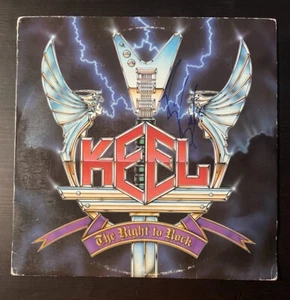 Keel The Right To Rock LP signed by Ron Keel Vinyl handsigniert - Bild 1 von 2