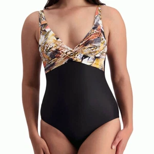 Moontide Go Wild Underwire Swim Wrap Suit M4388GL Pink - Imagen 1 de 3