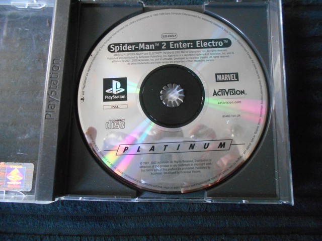 Sentido Aranha - quais seu jogos favoritos do homem aranha? > spider man  enter electro: ps1 (2000) > spider man the movie: ps2 (2002) > spider man 2  the movie: ps2 (2004) >