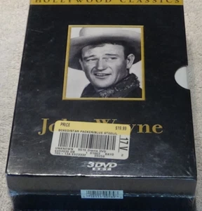 John Wayne 3 DVDs From Hollywood Classics The Lucky Texan & The Star Packer & - Picture 1 of 5