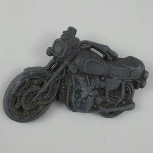 Vintage Pewter Color Motorcycle Belt Buckle 41B1 - Picture 1 of 3