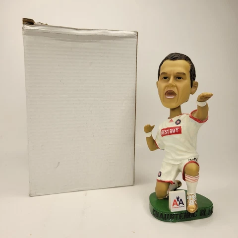 Cuauhtémoc Blanco Chicago Fire MLS Bobblehead Soccer White Jersey SGA 2008 Cover
