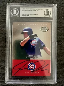 JOSH DONALDSON signed auto autographed 2007 Tristar Prospects Plus BAS - Picture 1 of 1