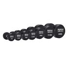 Dumbell Weights Round Rubber Dumbbells MuscleSquad Home Gym Equipment