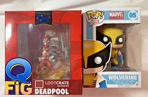 FUNKO POP! Marvel Wolverine #5 + Fig Deadpool Lootcrate Exclusive Figuren - Bild 1 von 15