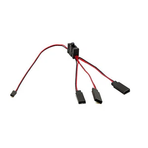 3-way Wire LED Light On/off Switch Y Cable for 1/10 SCX10 TRX-4 RC Crawler Cars - Picture 1 of 5