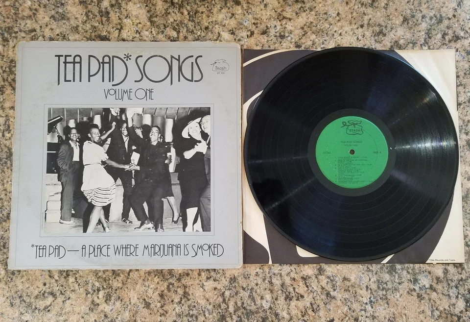 TEA PAD SONGS VOL. 1, TEA PAD-A PLACE WHERE MARIJUANA IS SMOKED LP, 1930's-1940s - Image 1 of 4