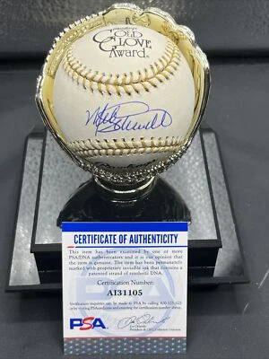 Mike Schmidt Phillies Signed Gold Glove Baseball PSA /Dna - Image 1 of 2