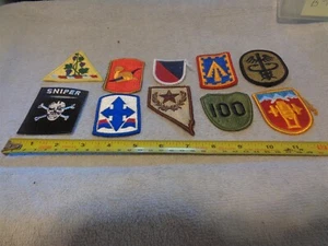 10 Militärpatches neu (BOX #KIWI Tasche #CT21) - Bild 1 von 2