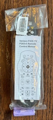 Verizon P265v5 Remote Control Replacement New in Package with Batteries - Image 1 of 2