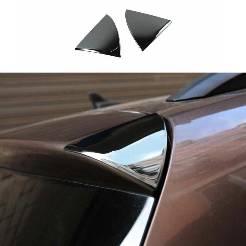 Rear Boot Spoiler Wing Flap Black Steel 2PCS 11-17 18 Fit For VW Touareg - Image 1 of 4