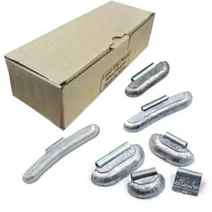 Tire Wheel Balancing Weights MC Type MC Type Uncoated Lead Clip On (0.25-3.00oz) - Picture 1 of 13