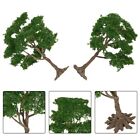 Bonsai Style Iron Wire Trunk Trees For Model Train Landscapes Set Of 2
