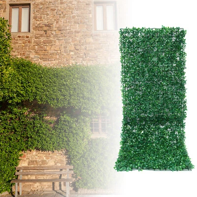 12Pack Artificial Boxwood Wall Hedge Mat 40*60cm PE Privacy Fence Grass Panels - Image 1 of 4