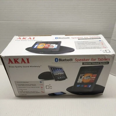 Akai Universal Bluetooth Speaker for Tablets NIB - Image 1 of 4