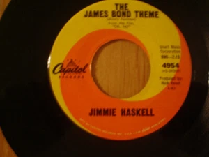 Jimmie Haskell - The James Bond Theme / Bye Bye Birdie 1963 7" Capitol Records 4 - Picture 1 of 1