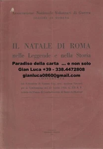 ROM WEIHNACHTEN IN LEGENDEN UND GESCHICHTE (1934 - 20 S. - A.N.V.G.) - Bild 1 von 1