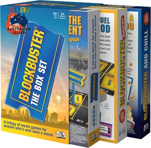 Blockbuster Trilogy: Party Game for Adults and Teens, Movie Board Games, Board G - Picture 1 of 12