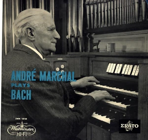 LP ANDRE MARCHAL PLAYS BACH ERATO RECORDS - Picture 1 of 1