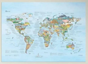 Mapa del mundo Bucket List - Imagen 1 de 5