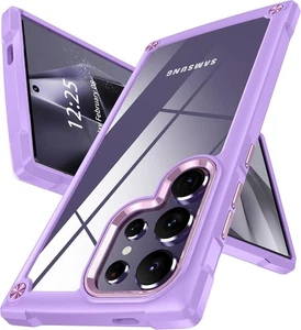 Samsung Galaxy S24 Ultra Case Clear, [20X Anti-Yellowing] S24 Ultra Case with [B - Picture 1 of 7