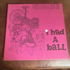 Buddy Hackett "I HAD A BALL" Detroit Fisher Theatre 1964 Tryout Playbill - Foto 1 di 12