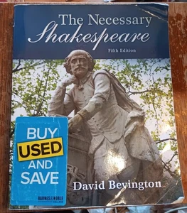 The Necessary Shakespeare. Fifth edition. By David Bevington. 2017 - Imagen 1 de 1