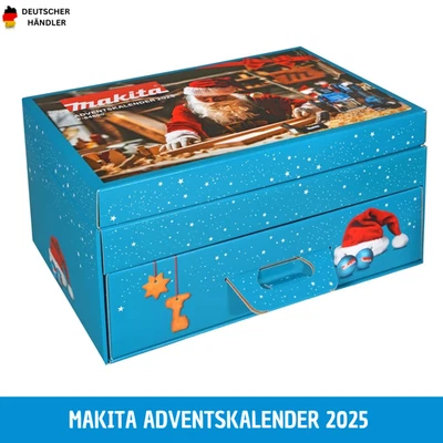 Makita Adventskalender  2025 Fanartikel Werkzeug 84800 NEU Händler Sofortversand - Bild 1 von 4