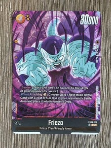 Dragon Ball Super Fusion World Frieza FB05-120 SCR New Adventure Near Mint - Picture 1 of 4