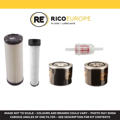 Filtro Servicio Kit Apto Terex Benford HD1000 Mini Volquete Aire Aceite Gasolina - Imagen 1 de 1
