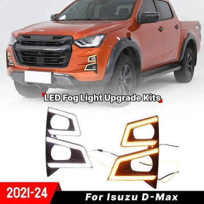 Tagfahrlicht Tagfahrleuchte Nebelscheinwerfer Blinker für Isuzu D-Max 19-24 - Bild 1 von 4